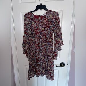 Burgundy DR2 Dress